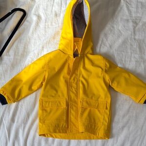 Petit Bateau Bright Yellow Kids Raincoat
